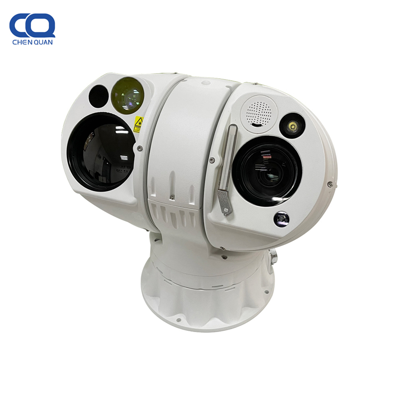 1,5 km 384x288 20mm alarma ciudad vigilancia 360 ptz cámara térmica de largo alcance