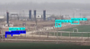 seguridad termal de la cámara de la cámara PTZ de la detección del vehículo del campo petrolífero de la gama larga del día del 18km