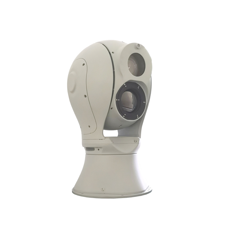 Cámara termal de alta resolución de seguimiento automático de vigilancia de puerto PTZ con drones de 1,5 km a 2 km