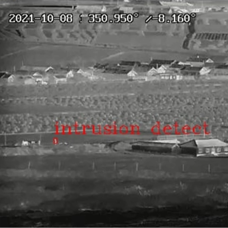 Cámaras de vigilancia de largo alcance de identificación positiva de detección de amenazas de 40 km para seguridad perimetral