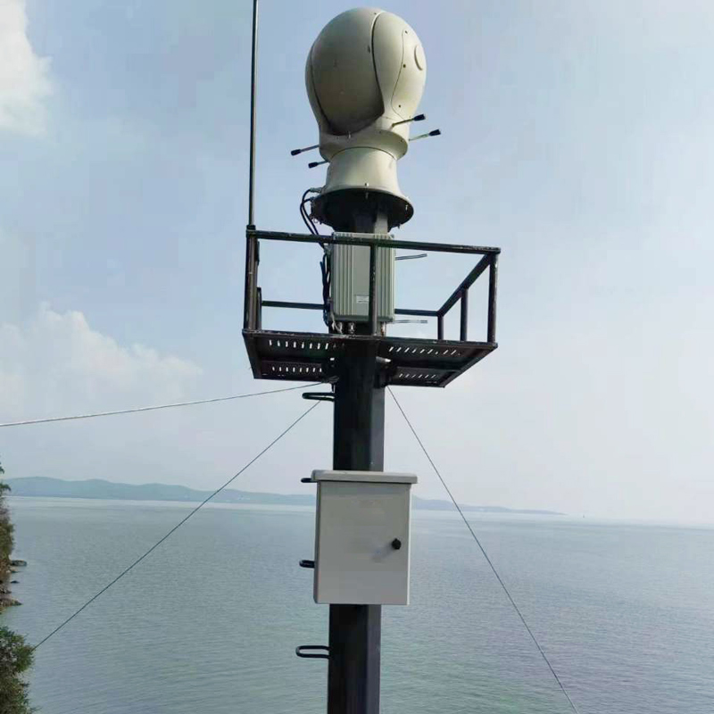 Cámara PTZ de ultra largo alcance de 16km y 190mm, cámara de visión nocturna de seguridad fronteriza, cámara de vigilancia con imágenes térmicas