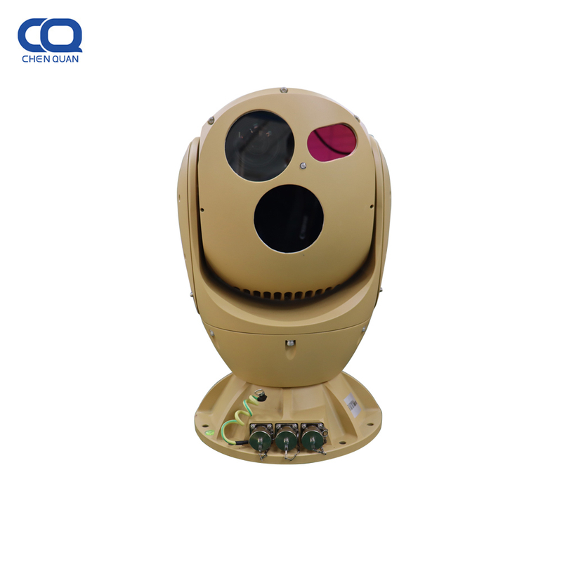 Cámara marina móvil de la toma de imágenes térmica de PTZ de la gama larga de la noche del día IP67 para todo clima