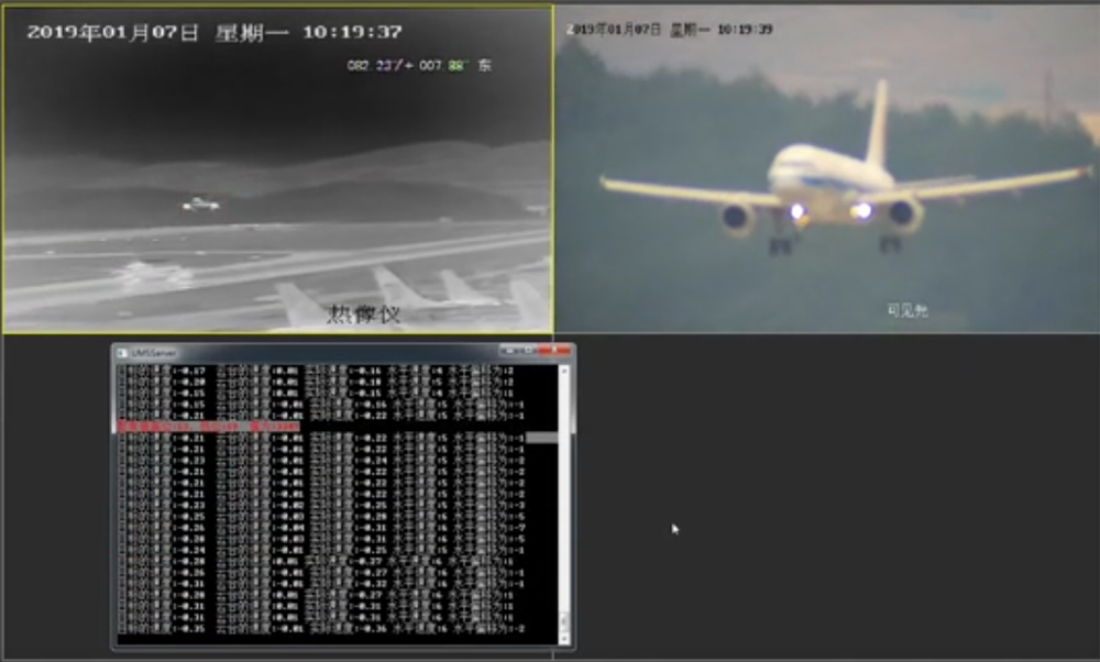 14km ​​Detección de Uavs 640X512 Zoom Mmir Airportl Security cámara térmica refrigerada de largo alcance ptz