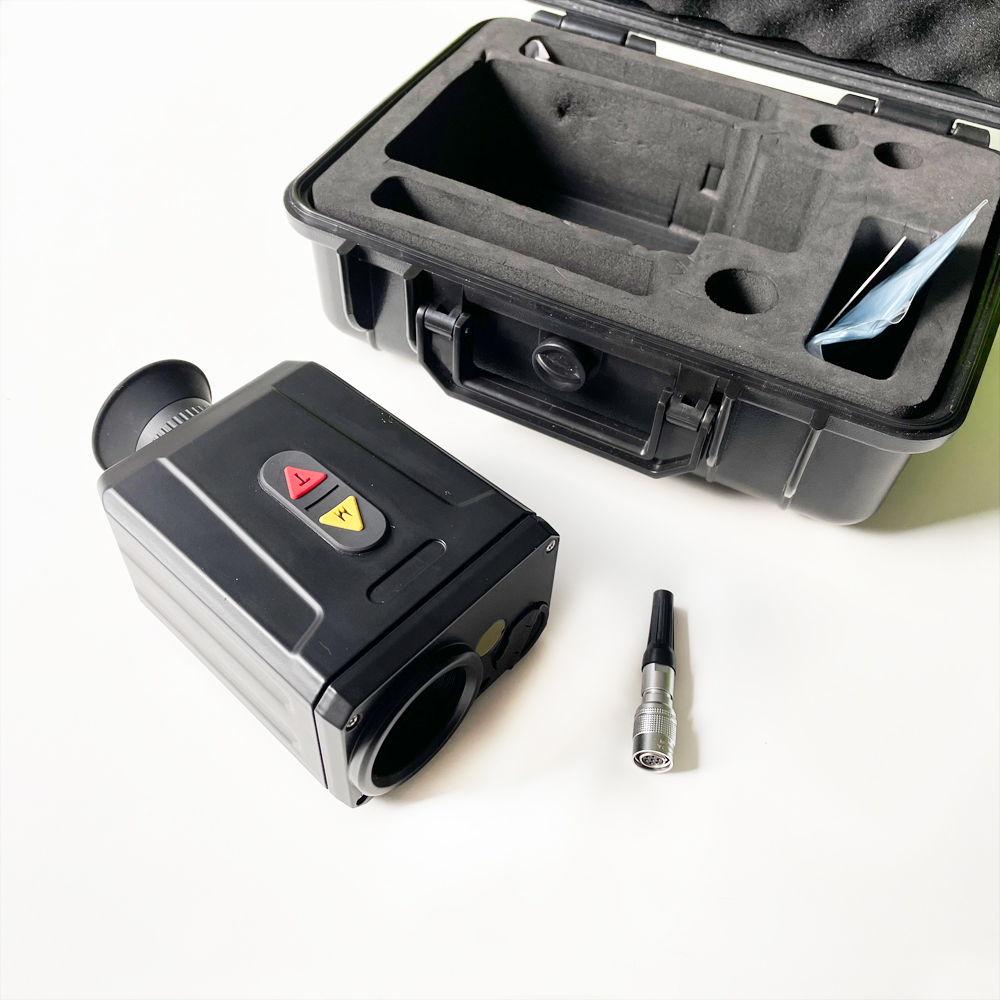 6000m 1535nm 7X Uart Ángulo Medición Oscilación Telémetros láser de seguridad ocular