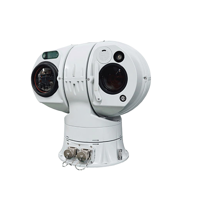 cámara de seguimiento automático termal del zoom de la inclinación de la panorámica de la búsqueda y del rescate marinos del girocompás de la detección de la nave del 12km