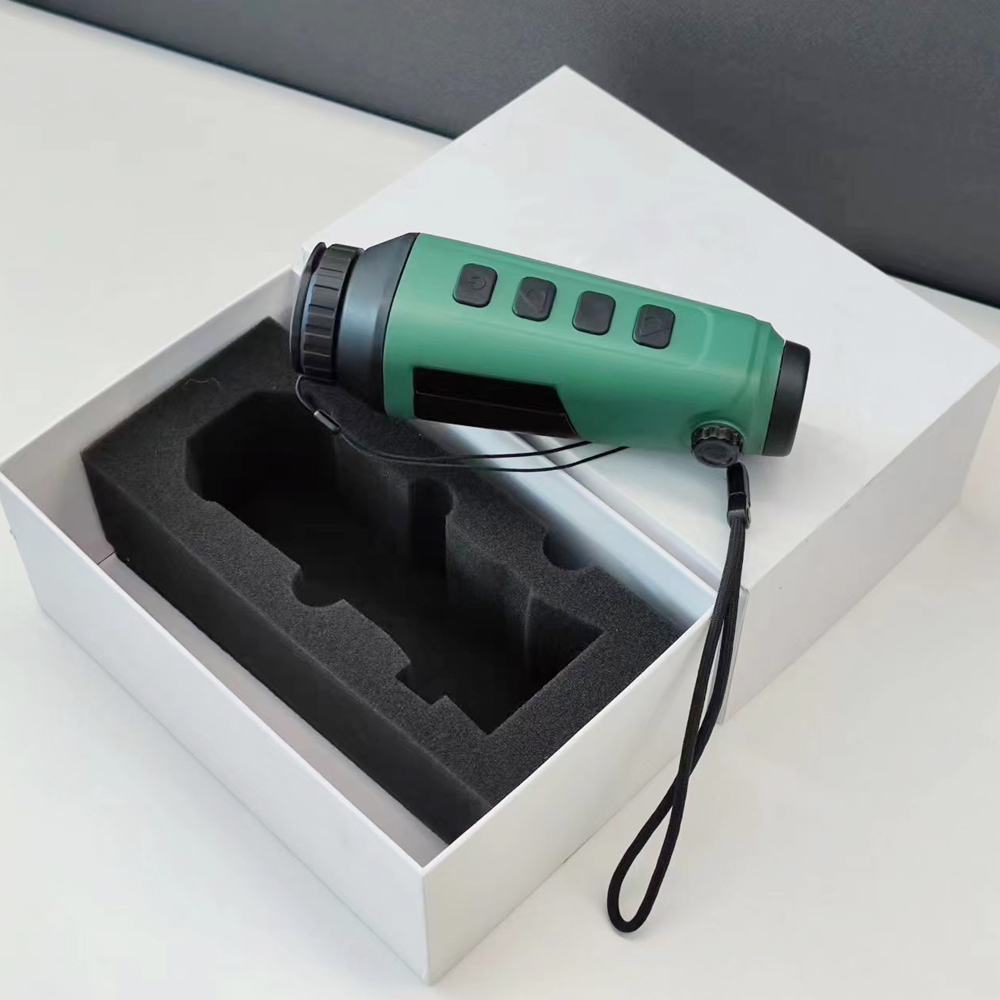 384x288 12um 15mm 19mm 25mm IP67 Grabación de video portátil Monocular de imagen térmica con Wifi para senderismo