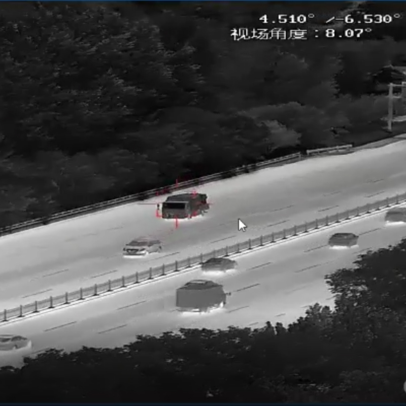 Cámara de doble lente de 16 km PTZ 360 Cámaras de seguridad de visión nocturna de seguimiento de objetivos panorámicos para minería