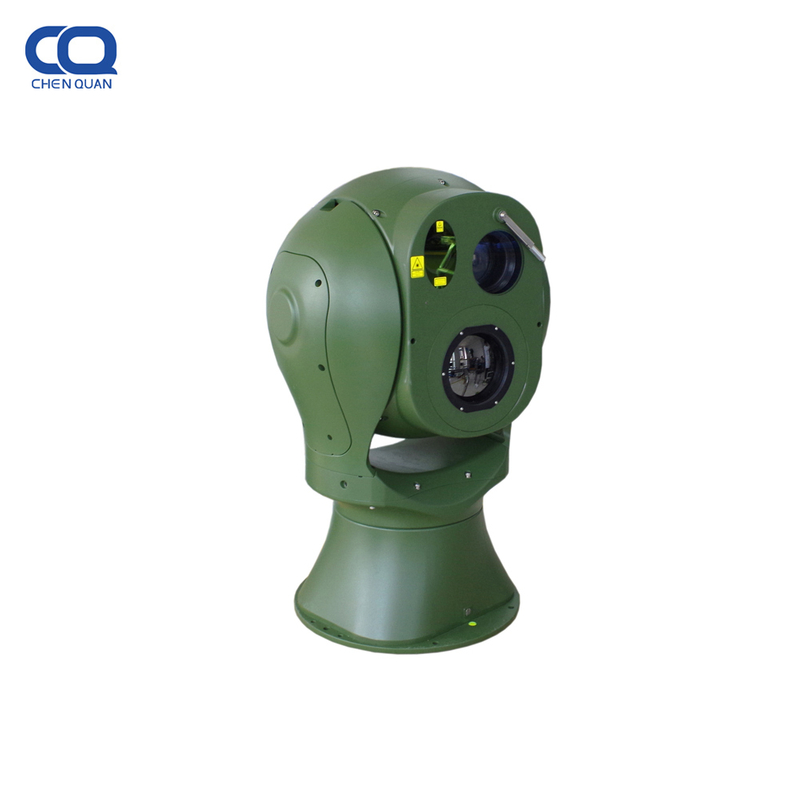 Counter-uavs Anti-drone Air Vigilancia Zoom de largo alcance Hd Cámara térmica fresca y LRF