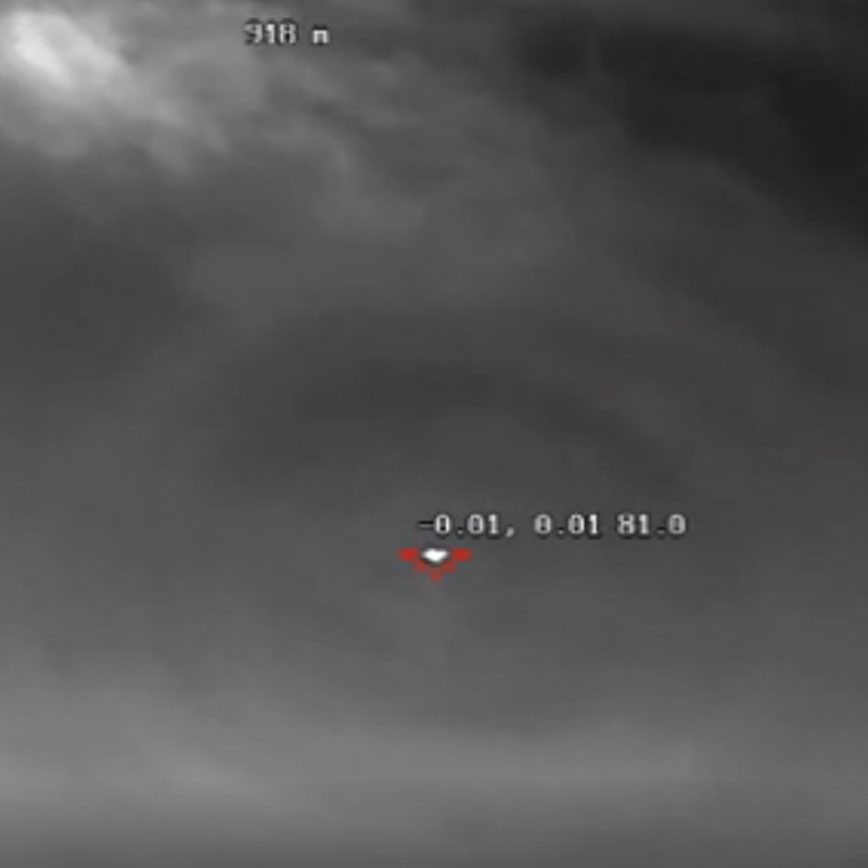 Cámara de vigilancia de aire refrigerado 640X512, sistema antidron de 3km, detección de 2,5 km, cámara térmica de seguimiento automático uav