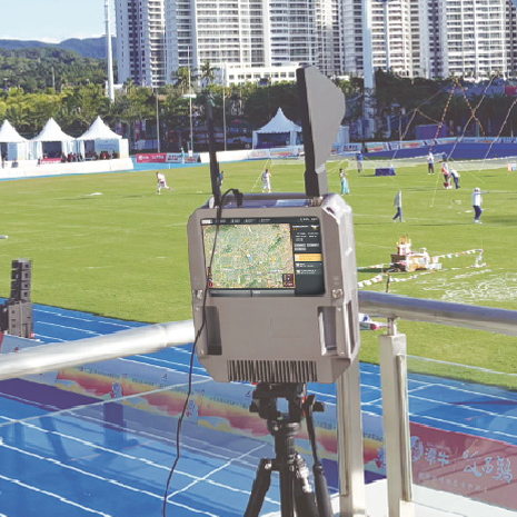 2 en 1 bloqueador anti drone de mano con control remoto, detector de 3 km, emisión de 2 km