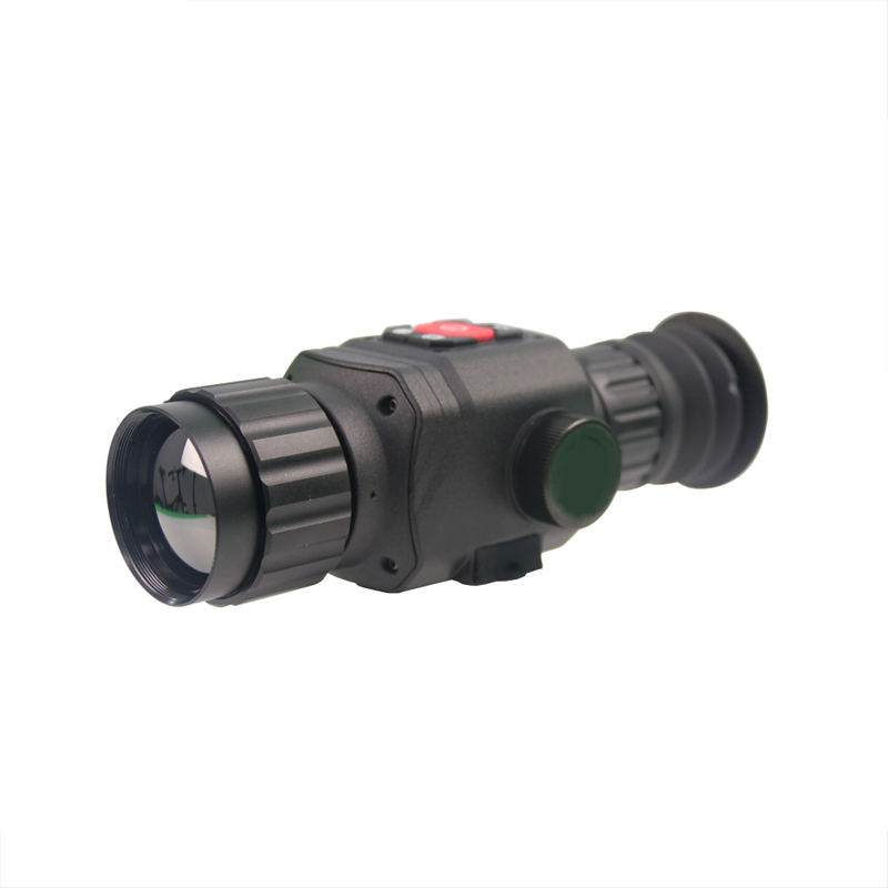 Mira de visión nocturna de 384x288 y 35mm, alcance de imagen térmica para caza