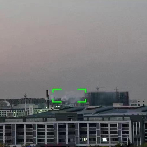 cámara video de la bala de la alarma de la videovigilancia del zoom óptico de la detección de incendios del humo del 1km 33X