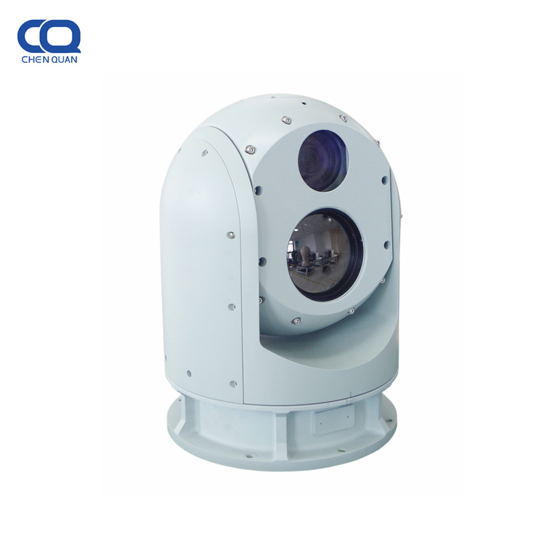 abejón de los 800m que sigue la cámara de vigilancia termal electroóptica de la detección PTZ del Uav