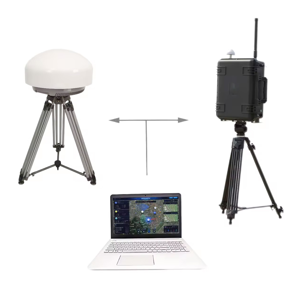 equipo anti del abejón del engaño portátil de la navegación de los Uavs de los 2km Glonass