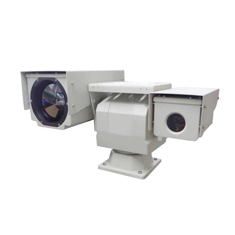 cámara de vigilancia termal montada vehículo de la seguridad de la cámara del reconocimiento de la detección humana del 10km