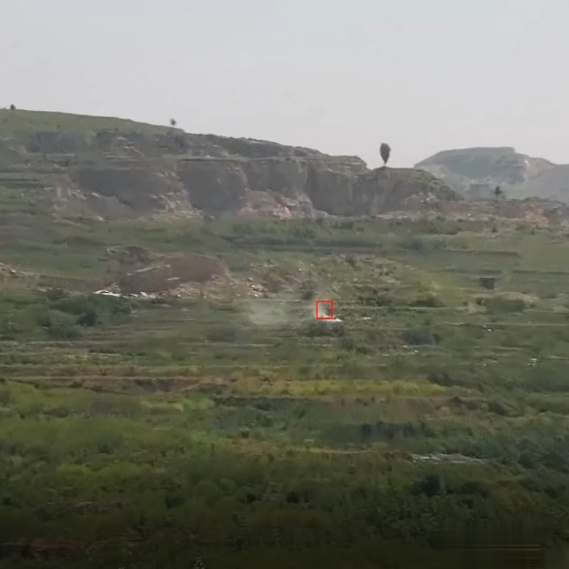 Cámara térmica infrarroja térmica de largo alcance para exteriores 360 para detector de incendios forestales