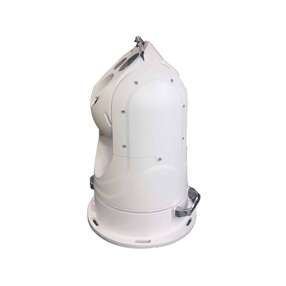 Cámaras de vídeo de 360 ​​grados Giroestabilización marítima PTZ Cámara térmica de 2 ejes