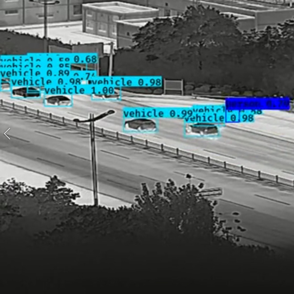 Cámara de seguridad exterior de largo alcance infrarroja térmica con lente Durl IP67 de reconocimiento de coche de 15km