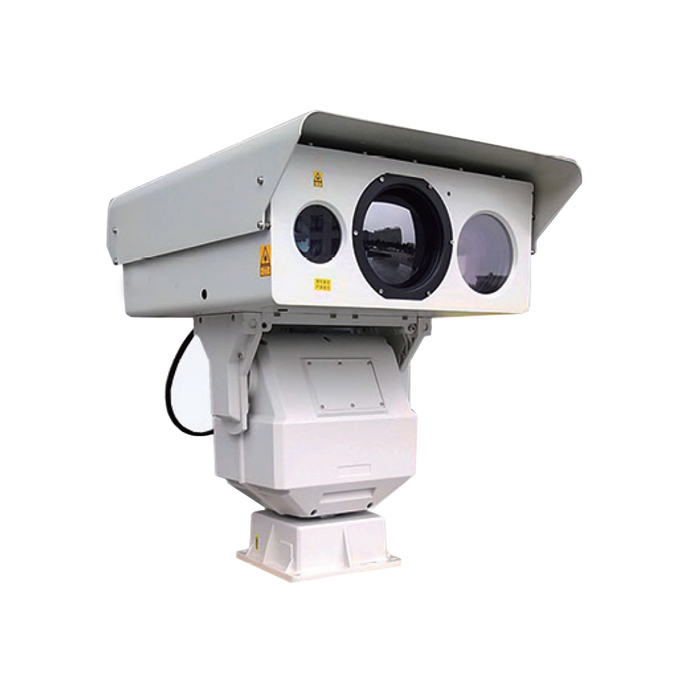 Cámara térmica con iluminador láser infrarrojo cercano PTZ con niebla nocturna de 1-3 km