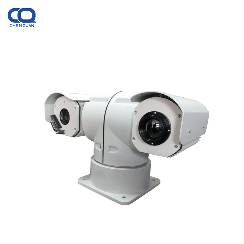 Cámara de seguridad térmica con sensor dual en forma de T montada en jeep de 20 mm para seguridad en la ciudad