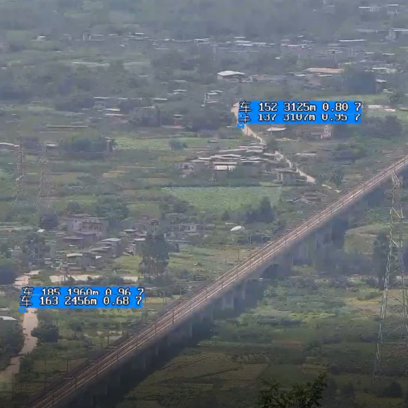 Seguridad al aire libre de la cámara de la toma de imágenes térmica de la cámara PTZ de larga distancia del 18km para la defensa fronteriza