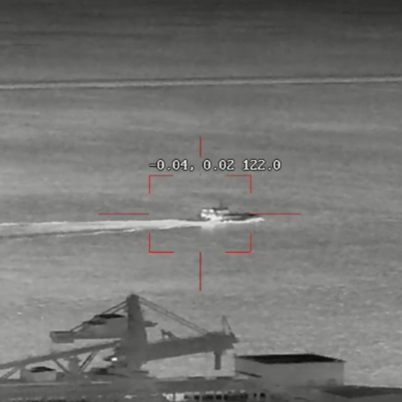 Seguridad al aire libre de la cámara de la toma de imágenes térmica de la cámara PTZ de larga distancia del 18km para la defensa fronteriza