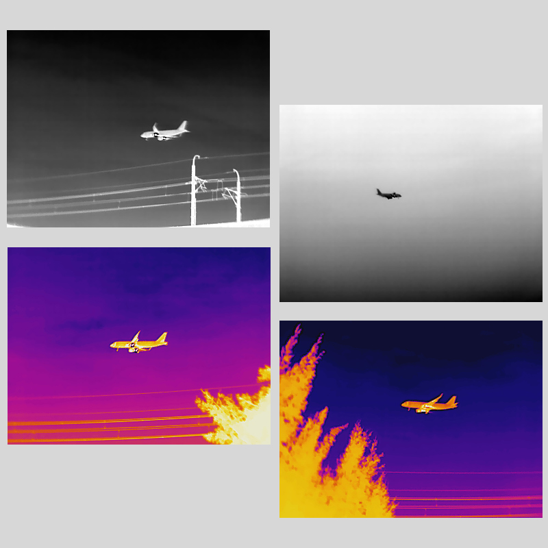 Cámara de imagen térmica EOIR Ptz con telémetro de alta precisión y multisensor de largo alcance personalizable