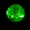 FOM1600 Gen2+ fósforo verde FOV50 IP66 Montura de cabeza a prueba de agua pvs 14 Visión nocturna 