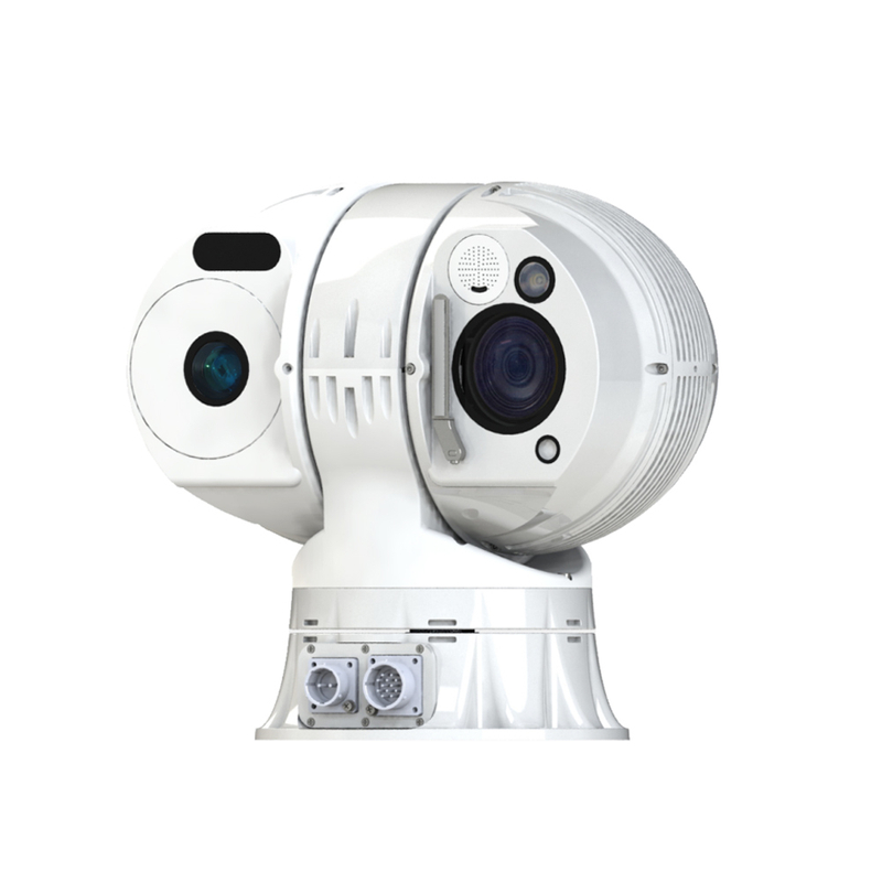 Cámara PTZ de seguridad óptica inteligente con luz diurna IP67 con zoom de 2MP y 33X de detección de incendios de 1km
