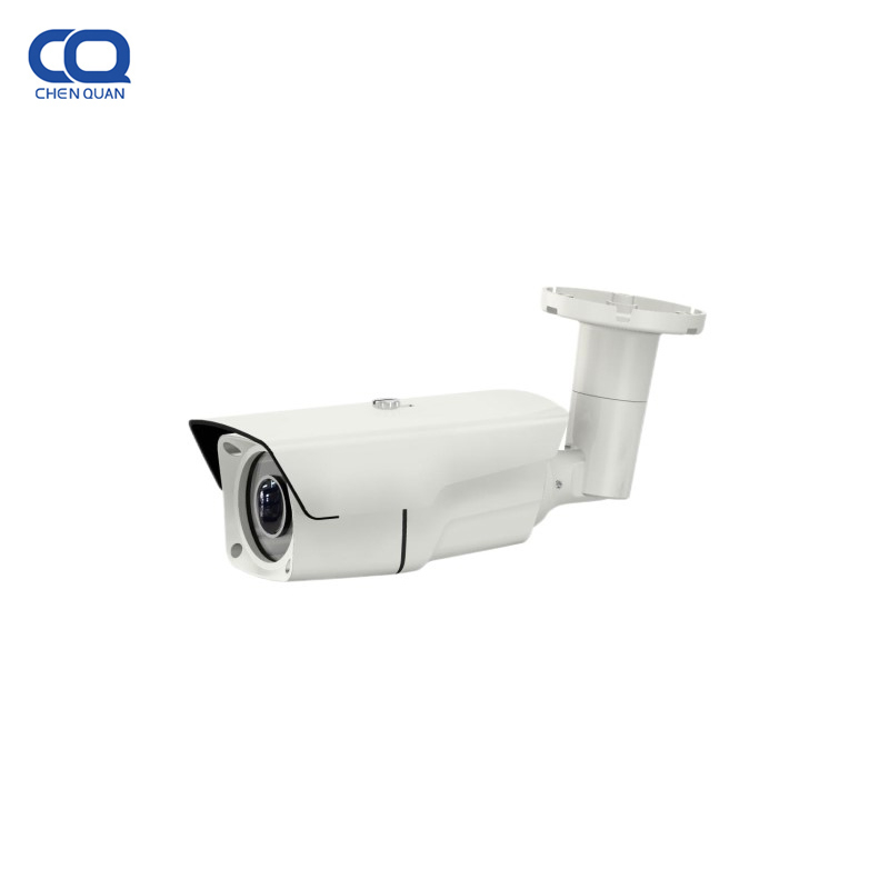 cámara CCTV al aire libre de la bala de la imagen termal fija de la seguridad 35m m de la detección del vehículo de los 2.5km