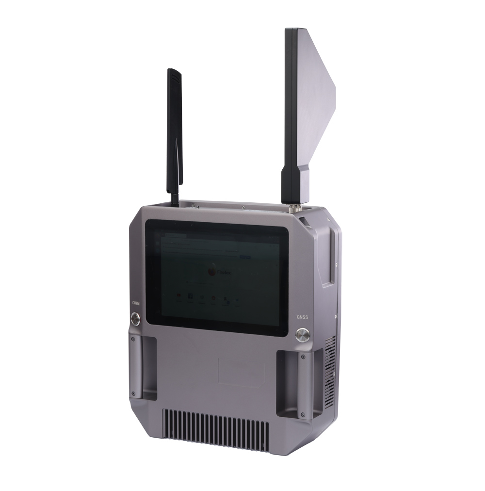 2 en 1 bloqueador anti drone de mano con control remoto, detector de 3 km, emisión de 2 km